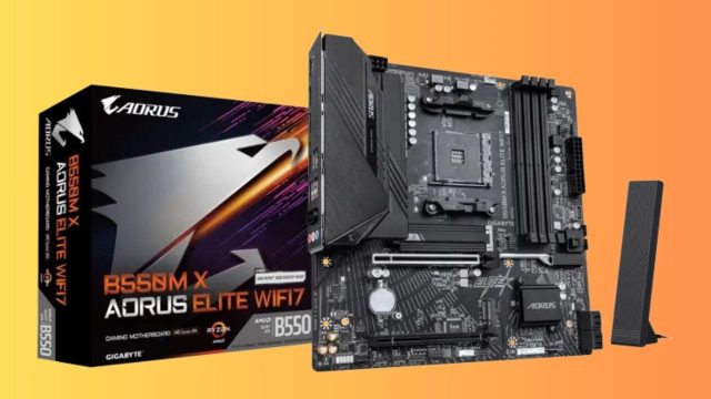Game: Gigabyte is launching B550 AM4 motherboards and recommending four-year-old