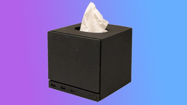 Game: The Steam Machine design makes for a frightfully good tissue box, and now