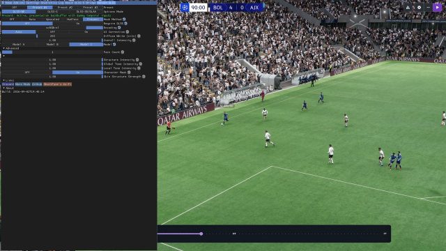 DLSS 5 can be jammed into almost any game now, so I've been playing FM26 with ne